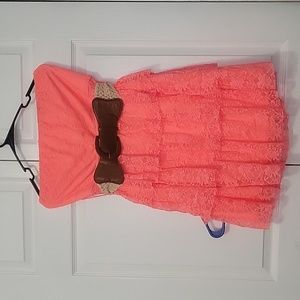 Rue 21 mini strapless dress, sz, XL